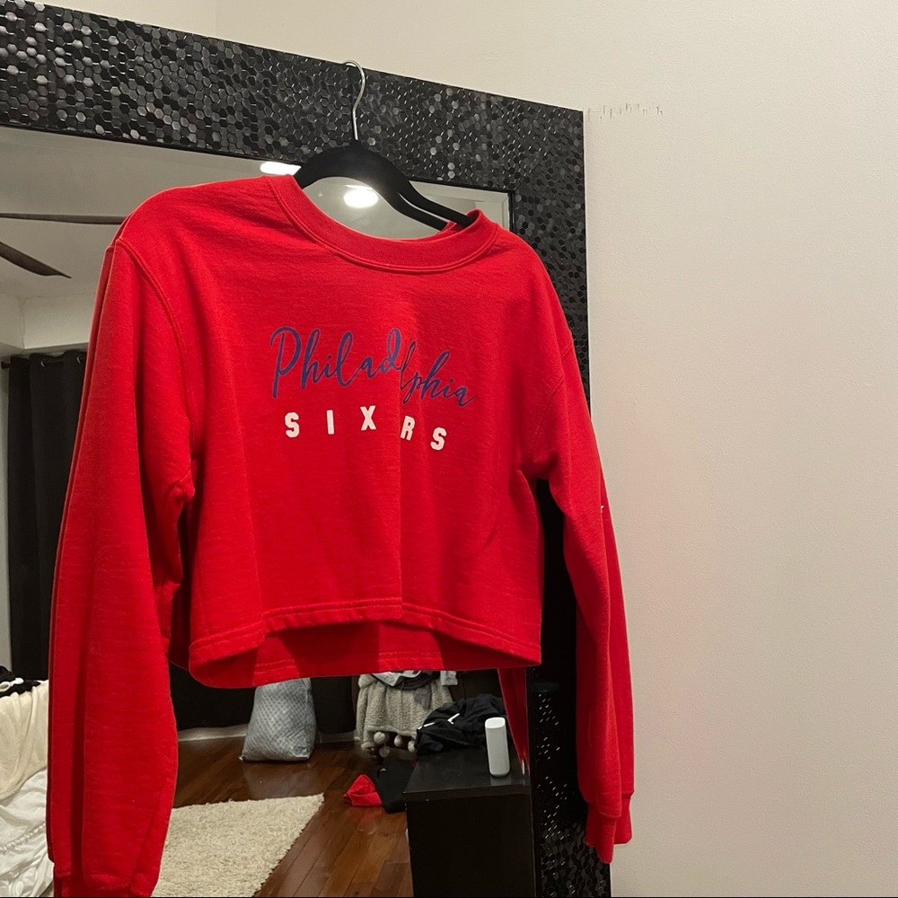 Philadelphia sixers crop top